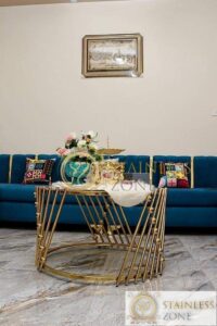 ترابيزة ركنة استانلس 